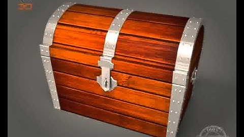 3D Model of Treasure Chest Review