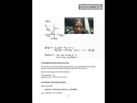 SOLID MECHANICS ASSIGNMENT