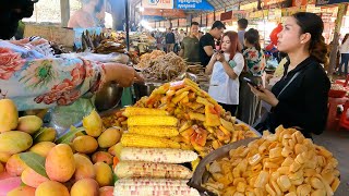 The Best Countryside Street Food & Most Popular Place Dessert, Sour Fruit, Frog, Fish, and More