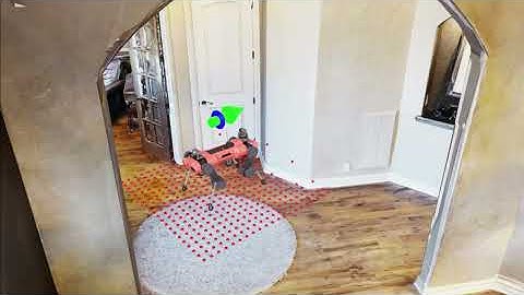 Locomotion reinforcement learning in Isaac Sim using Matterport environments