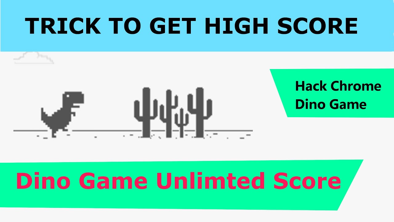 Hack Google Chrome Dino Game For Unlimited Score – Innovative Codes Academy