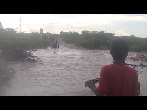 Heavy Water Flowing At Dachepalli
