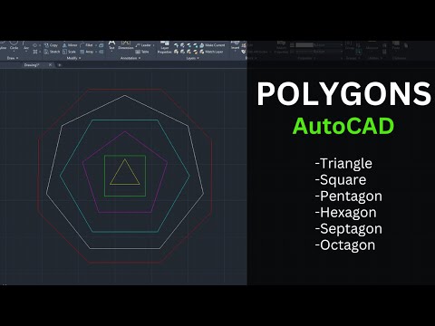 Autocad Types Of Polygon