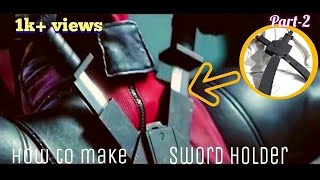 How to make Deadpool sword