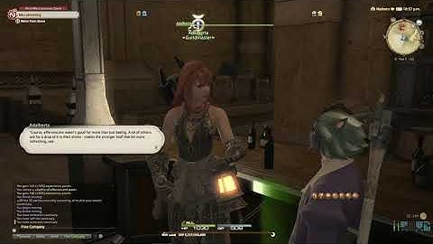 FFXIV - Water from Stone