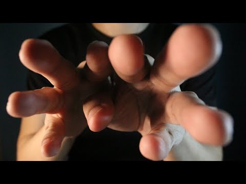 ASMR Hand movements and Face touching with Inaudible whispering/ mouth sounds