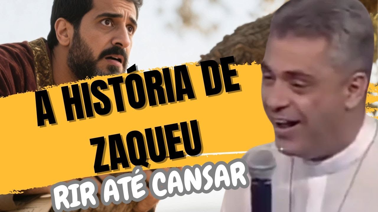 #padreléo | Padre Léo conta a HISTÓRIA DE ZAQUEU como você nunca ouviu.