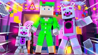 The Queen Visits Funtime Freddy's NEW Location! Minecraft FNAF Roleplay