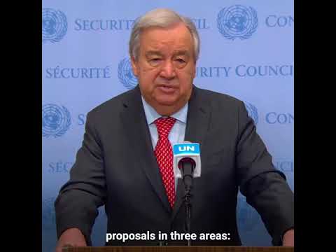 UN Secretary General Ant Nio Guterres Launches UN80 Initiative Full Press Remarks