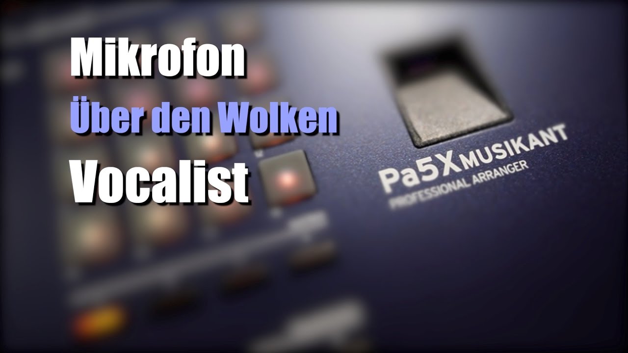 Pa5X Musikant - Mikrofon & Vocalist - 