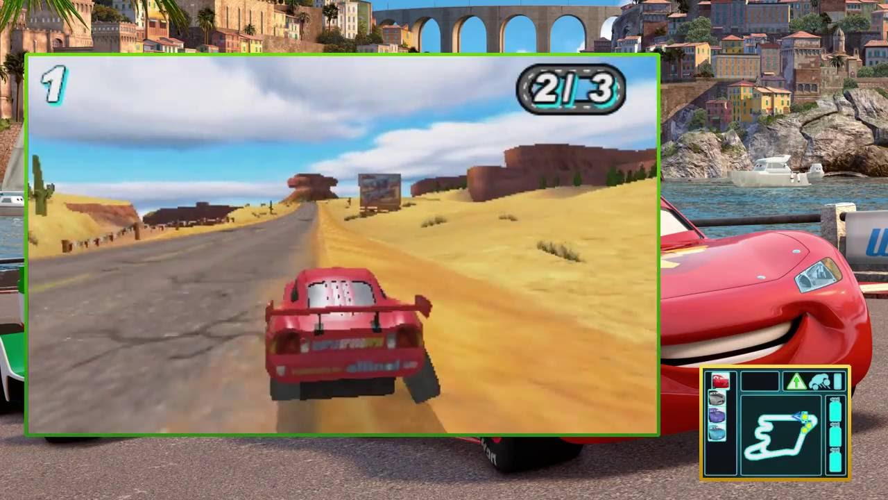 Cars 2 The Video Game 3ds Gameplay Youtube