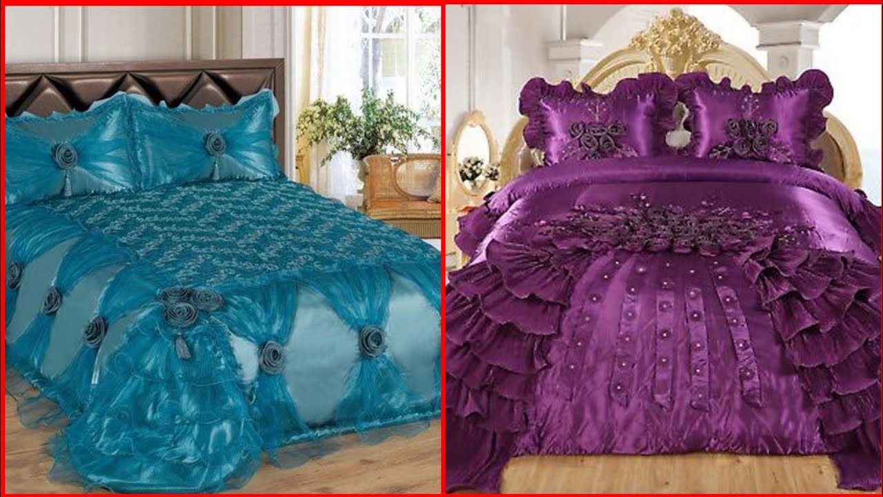 Mehroon Turkey style Velvet Bed sheet Designs YouTube