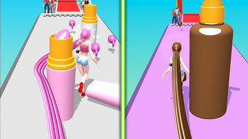 Hair Rush 👸✂️💈 All Levels Gameplay Android,ios