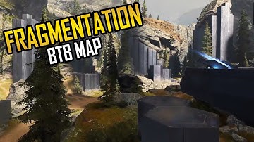 Halo Infinite - BTB Multiplayer Map Fly Through - "Fragmentation"