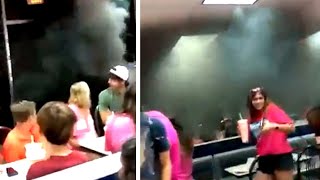 ‘Rolling Coal’ Pranksters Flood Restaurant With Black Smoke