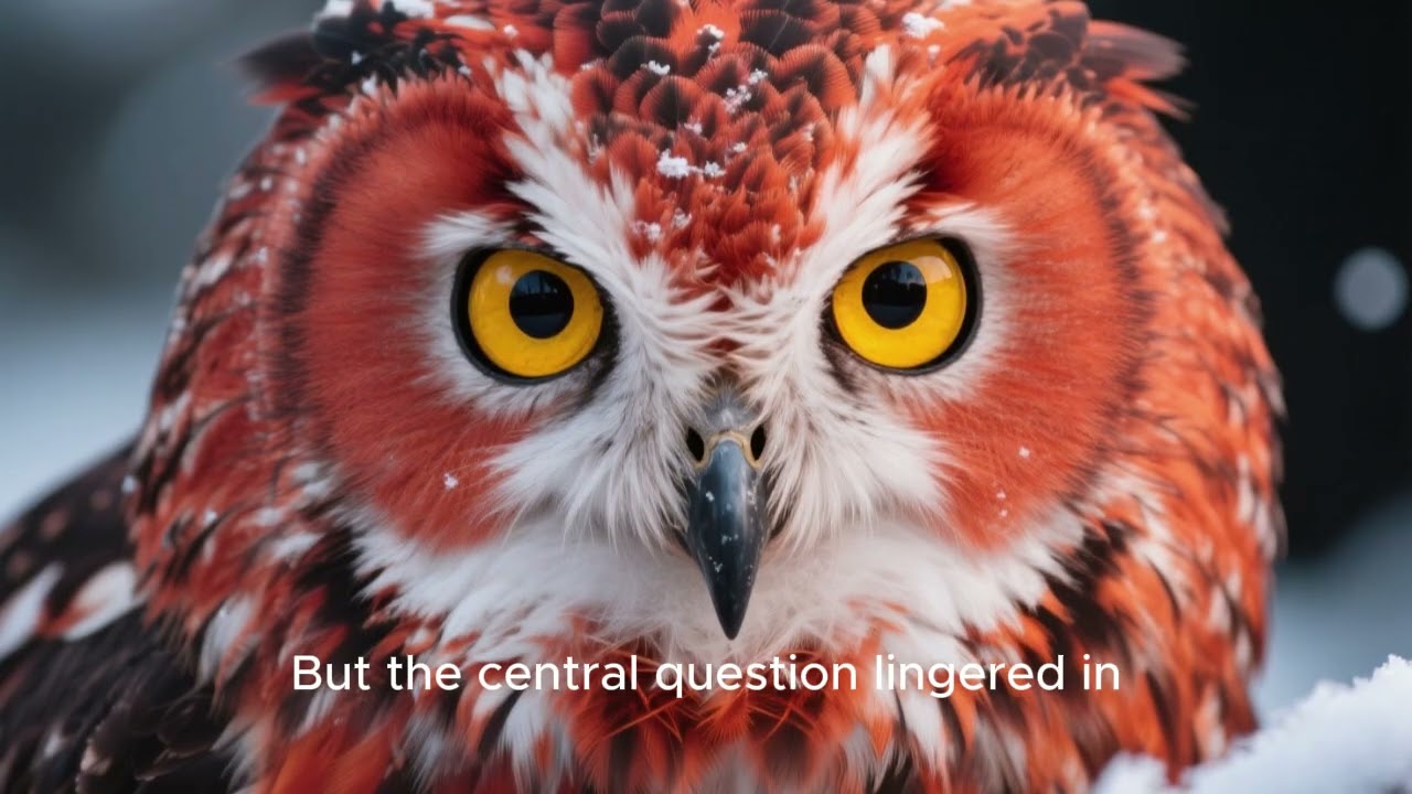 The Rare Reddish-Orange Snowy Owl That Stunned Birdwatchers