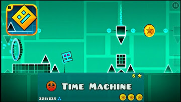Geometry Dash | Time Machine | 100% Level 8 Complete with All Coins!