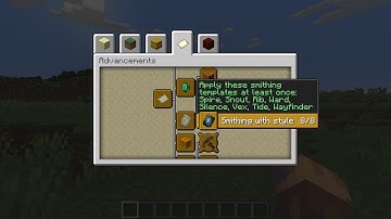 Smithing with Style, Minecraft Achievement (quick tutorial)