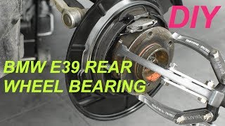 Rear wheel bearing replacement BMW E39