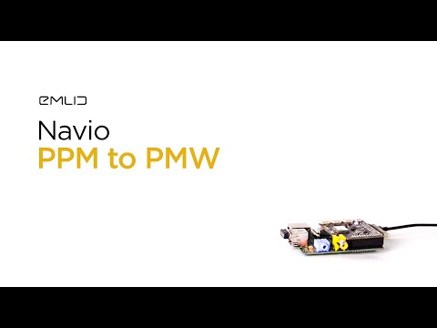 Navio — PPM to PWM demo