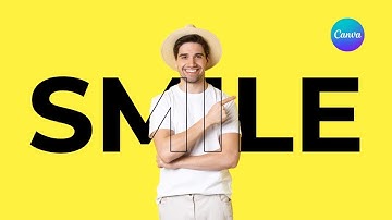 How To Create Outline Text Effect In Canva  #03