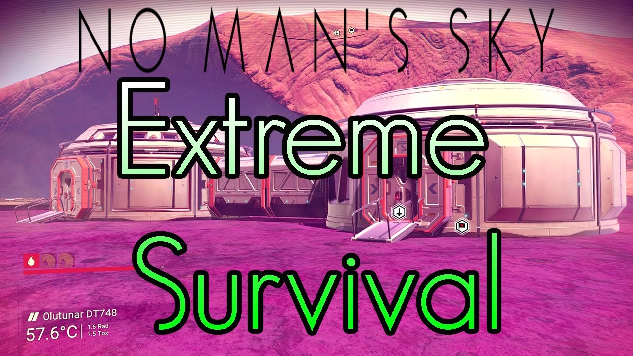 How to Complete Extreme Survival Milestone No Mans Sky PS4 YouTube