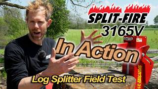Field testing our new vertical splitter | Split-Fire 3165V