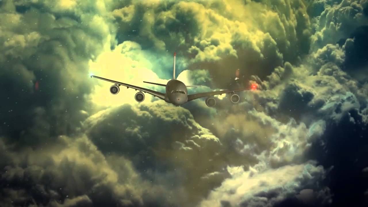 Flying into the Storm / After effect - YouTube