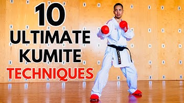 10 KARATE KUMITE TECHNIQUES 🥋⛩️