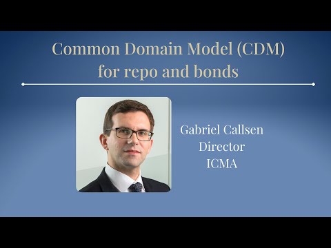 ERCC GM 2021 Common Domain Model (CDM) for repo and bonds - Gabriel Callsen