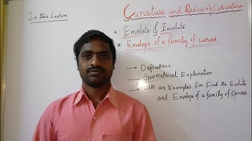 L-9 evolute and involute of a curve #evolute of a curve #involute of a curve