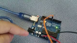 Mini project 01 Brightness control based on photocell-LED through ARDUINO-Uno.