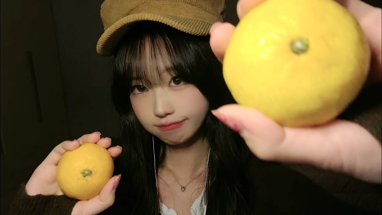 Мандариновый ASMR🍊 | Кисло-сладкий звук чистки и поедания