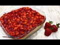 Kalter Erdbeerkuchen 🍓-Ideales Rezept für Versuch es! ASMR