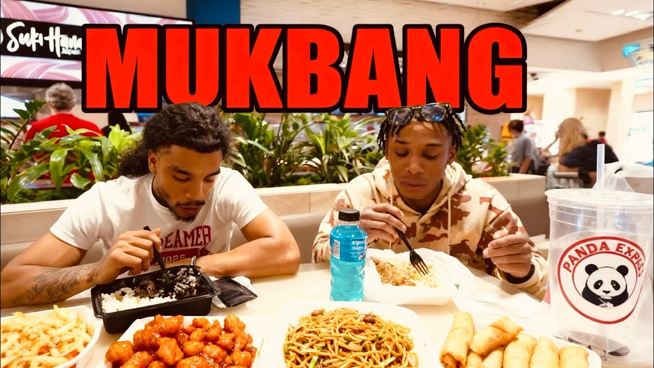 Paidway T.O & Jay Cinco PANDA EXPRESS Mukbang! *Hilarious*