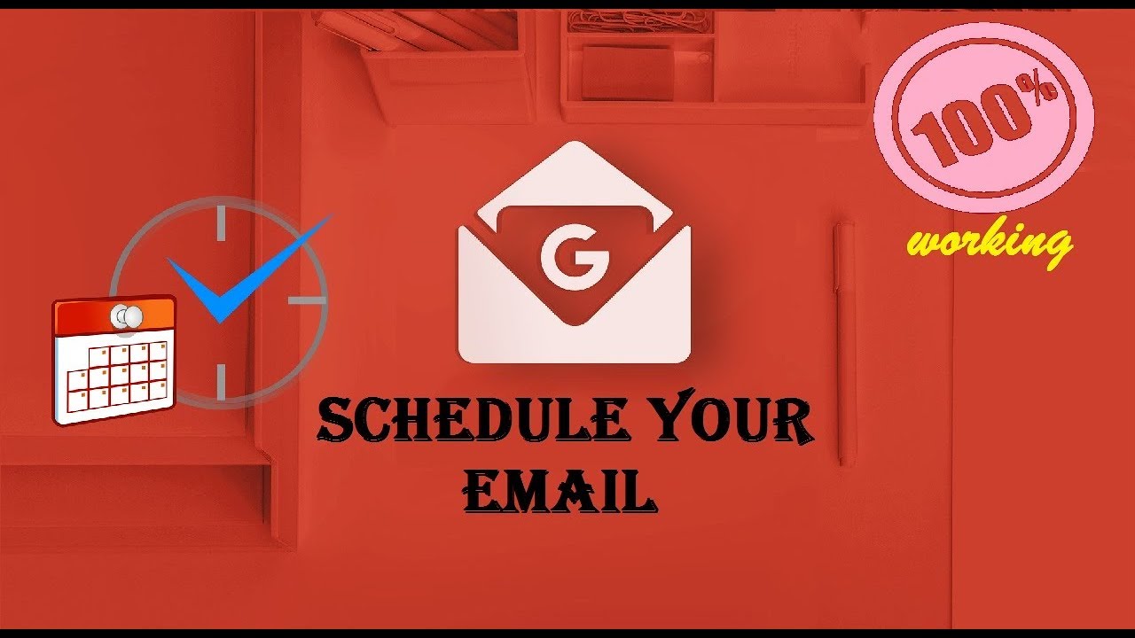 how to schedule your mail (Best and Official way) YouTube