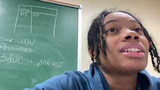 My first day of college was a success 💙