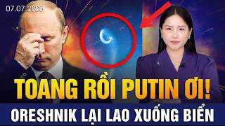 Nga Phóng Tên Lửa Oreshnik Từ Crimea Tấn Công Odessa, Nhưng Mới Bay Được Nửa Đường Đã Lao Xuống Biển