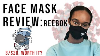 Reebok Face Mask Review: Comfortable, Breathable, Worth it?
