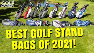 BEST GOLF STAND BAGS 2021 - 14 MODELS TESTED!