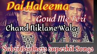 Dai Haleema Goud Me Teri।। Sabri Brothers।। दाई हलीमा गोद में तेरी।।#superhitqawwali #सुपरहिट।।