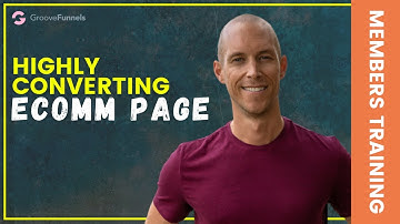 FREE Highly Converting Ecommerce Landing Page | GrooveFunnels Tutorial