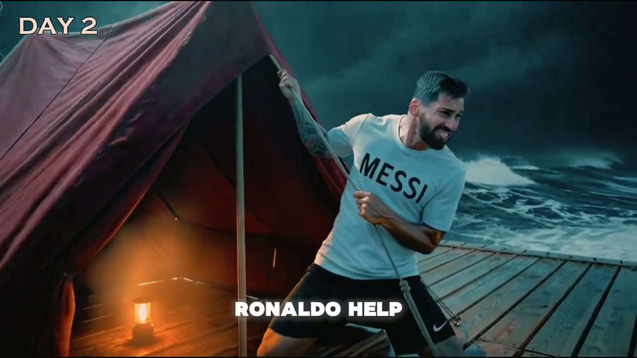Ronaldo & Messi: Trapped at Sea for 7 Days