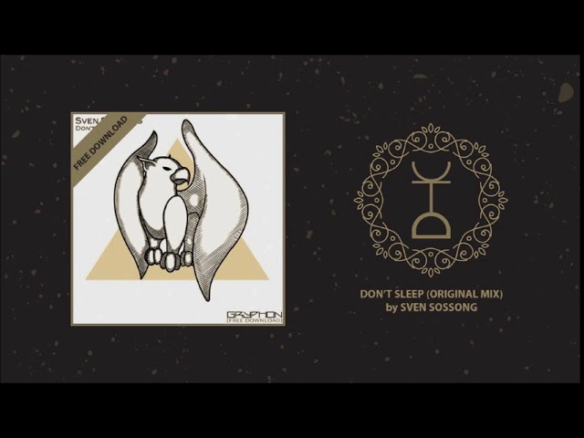 Watch FREE DOWNLOAD | Sven Sossong - Don't Sleep (Original Mix) on YouTube Watch FREE DOWNLOAD | Sven Sossong - Don't Sleep (Original Mix) on YouTube