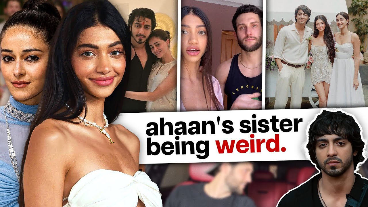 AHAAN'S SISTER Alanna Panday BEING FAKE & DELUSIONAL?| Her husband being RAC*ST towards Indians?