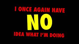 "I ONCE AGAIN HAVE NO IDEA WHAT I'M DOING" (2025)