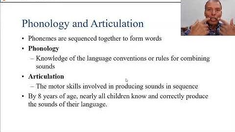 Speech Sound Disorders