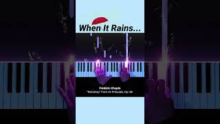 Chopin's Raindrop Prelude: Relaxing Piano Music for a Rainy Day