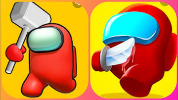 MAX LEVEL IMPOSTER SMASHERS AMOUNG US 😎⛔ Gameplay All level (Android IOS)