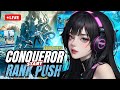 CONQUEROR RANK PUSH😦❤️ {CLASSIC GAME PLAY} #bgmi #bgmigirlplayer .......